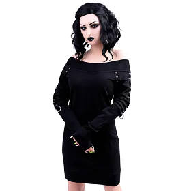 KILLSTAR Wicked Riffs Černá XS