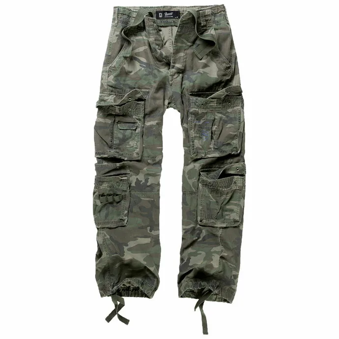 kalhoty plátěné BRANDIT Pure Vintage Trouser Woodland S